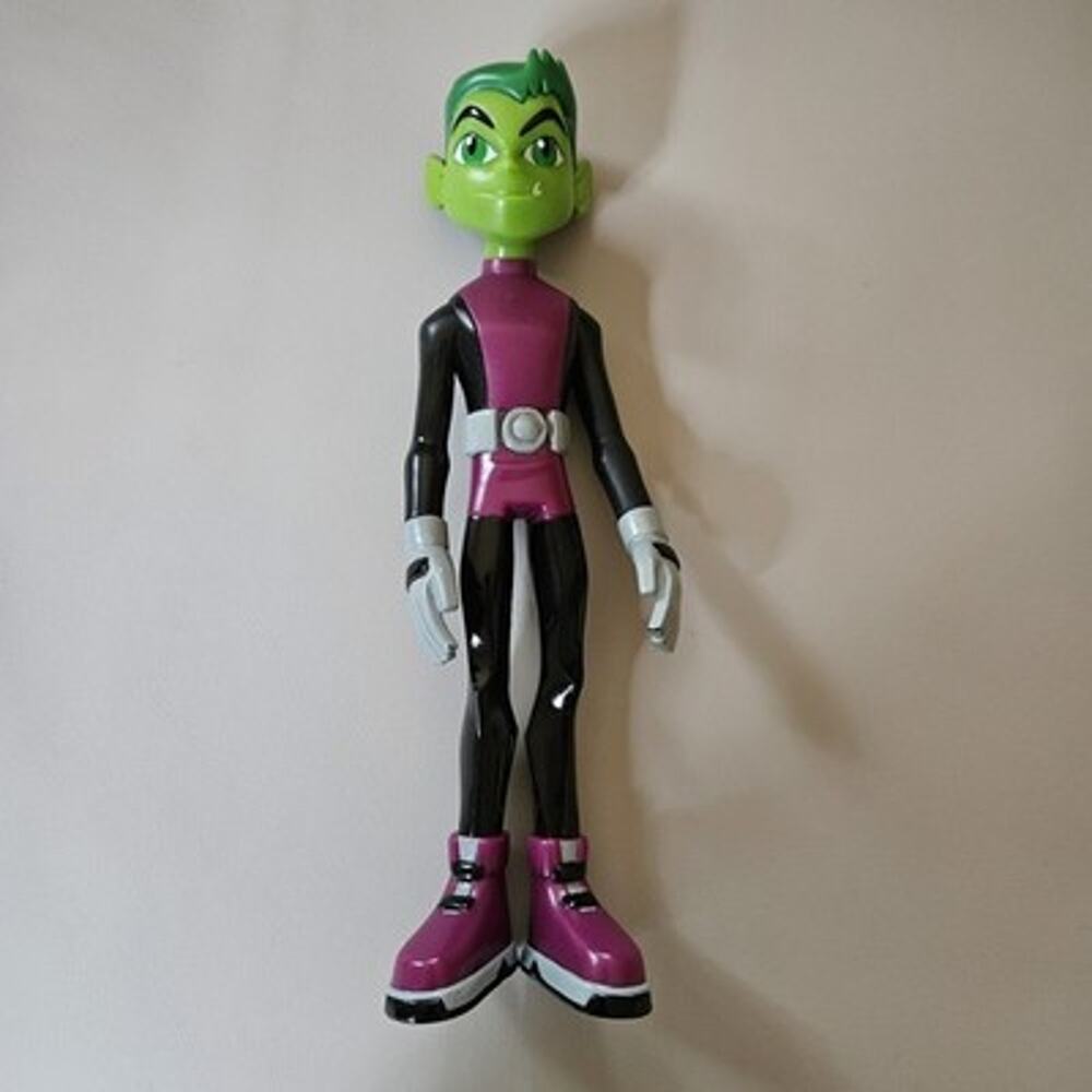 2005 BANDAI Teen Titans DC Comics Beast Boy Action Figure Vtg